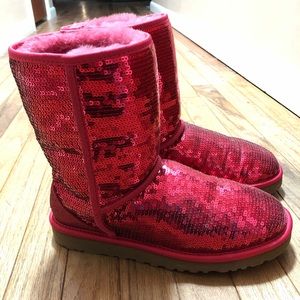 Women’s sequined uggs